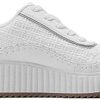 DREAM PAIRS Women Chunky City Tweed Comfortable Casual Platform Fashion Sneaker - Image 4