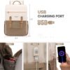 LOVEVOOK Laptop Backpack for Women Vintage Travel Backpack Purse Airline Approved 15.6 Inch Large Computer Backpack Fashion Teacher Nurse Bag for Work Business College - Image 5