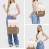 LOVEVOOK Laptop Backpack for Women Vintage Travel Backpack Purse Airline Approved 15.6 Inch Large Computer Backpack Fashion Teacher Nurse Bag for Work Business College - Image 6