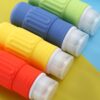 Travel Bottles for Toiletries, BPA Free Leak Proof Reusable Silicone Bottles, TSA Approved 3oz Travel Size Bottles, Travel Accessories for Shampoo Soap Liquids with Toiletry Bag (4 Pack) - Image 5